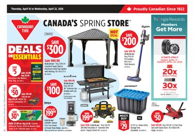 Canadian Tire (Atlantic) Flyer April 16 to 22