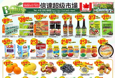 Btrust Supermarket (North York) Flyer June 26 to July 2