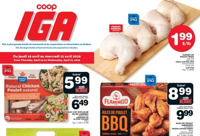 Coop IGA (QC) Flyer April 16 to 22