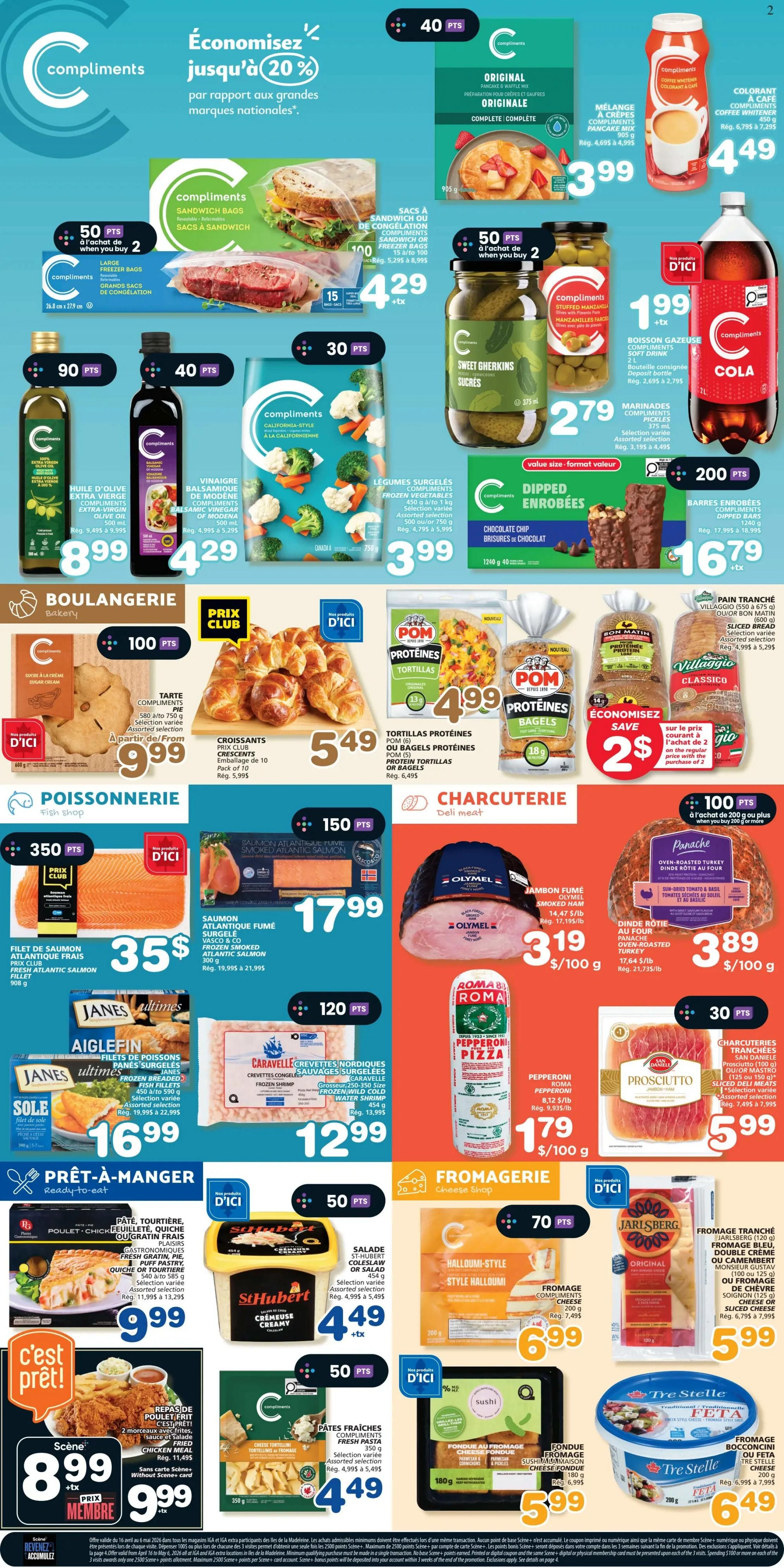 Coop IGA (QC) Flyer April 16 to 22