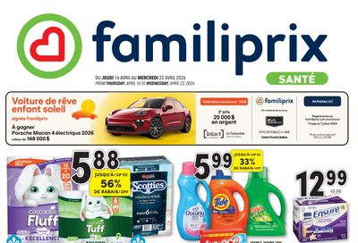 Familiprix Sante Flyer April 16 to 22