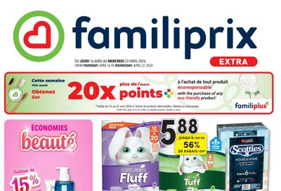 Familiprix Extra Flyer April 16 to 22