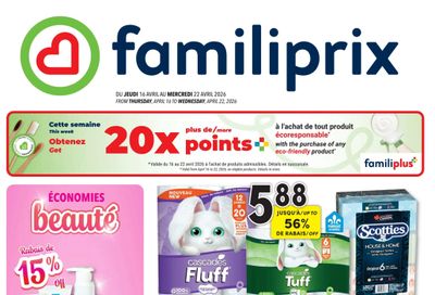 Familiprix Flyer April 16 to 22