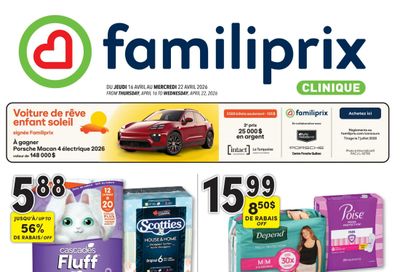 Familiprix Clinique Flyer April 16 to 22