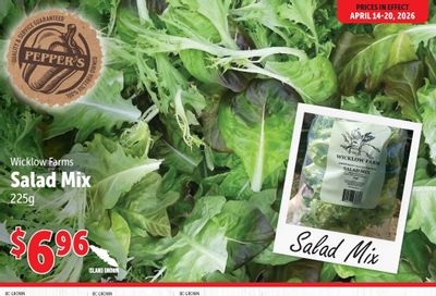 Pepper's Foods Flyer April 14 to 20