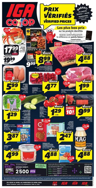 IGA (NB) Flyer April 16 to 22