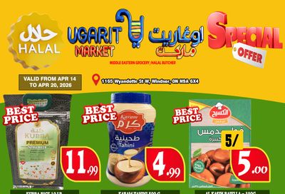 Ugarit Market Flyer April 14 to 20