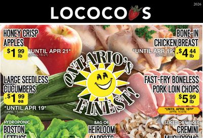 Lococo's Flyer April 15 to 19