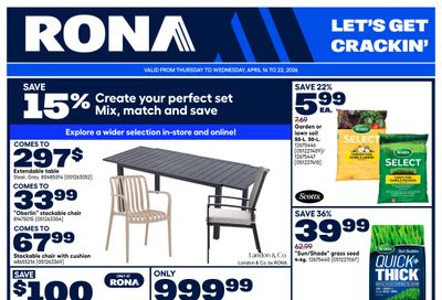 Rona & Rona+ (BC) Flyer April 16 to 22