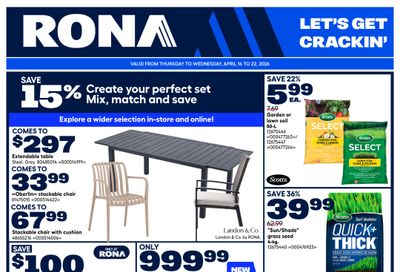 Rona & Rona+ (Atlantic) Flyer April 16 to 22