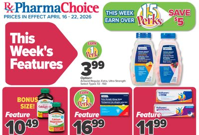 PharmaChoice Health Centre Flyer April 16 to 22 