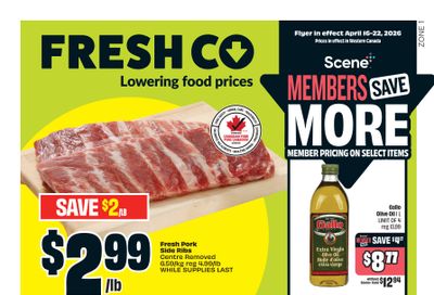 FreshCo (West) Flyer April 16 to 22