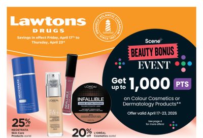 Lawtons Drugs (NS) Flyer April 17 to 23