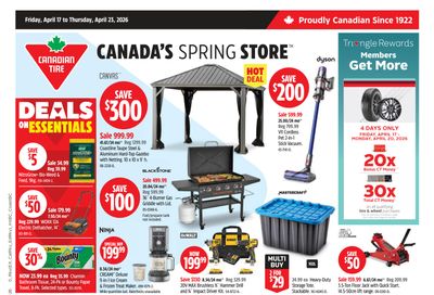 Canadian Tire (West) Flyer April 17 to 23