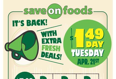 Save On Foods (SK) Flyer April 16 to 22