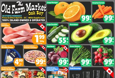 The Old Farm Market (Victoria) Flyer April 16 to 22
