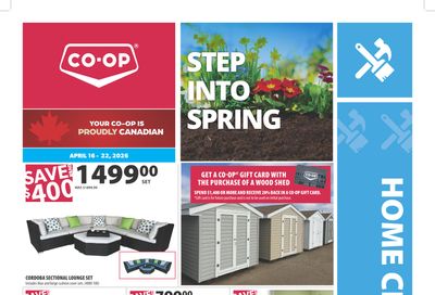 Co-op (West) Home Centre Flyer April 16 to 22
