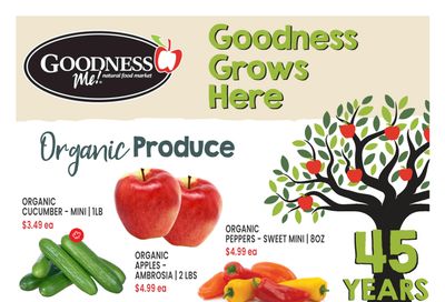 Goodness Me Flyer April 15 to 21