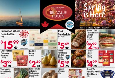 Tru Value Foods Flyer April 15 to 21