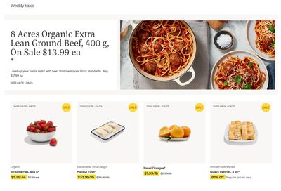 Whole Foods Market (ON) Flyer April 15 to 21