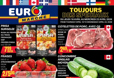 Euro Marche Flyer April 16 to 22