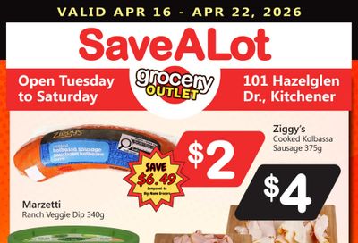 SaveALot Grocery Outlet Flyer April 16 to 22