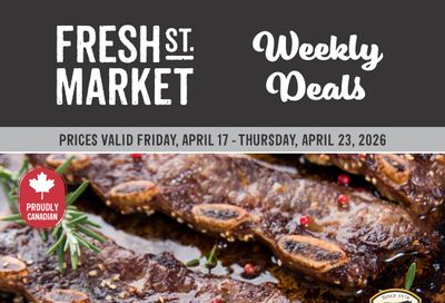 Fresh St. Market Flyer April 17 to 23