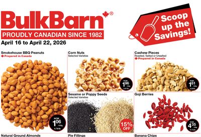 Bulk Barn Flyer April 16 to 22