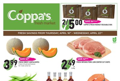 Coppa's Fresh Market Flyer April 16 to 22