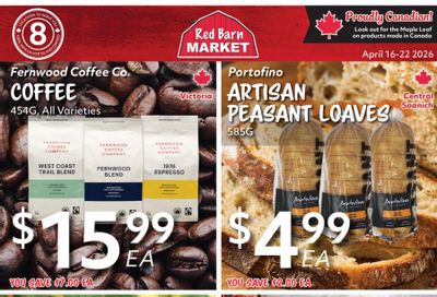 Red Barn Market Flyer April 16 to 22