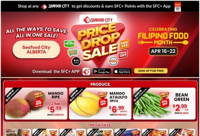 Seafood City Supermarket (AB) Flyer April 16 to 22