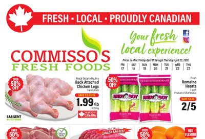 Commisso's Fresh Foods Flyer April 17 to 23