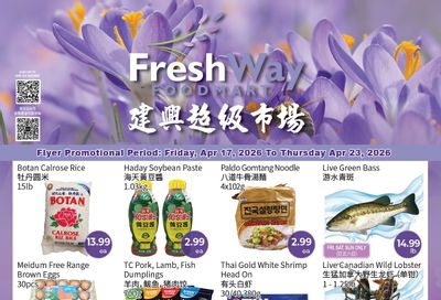 FreshWay Foodmart Flyer April 17 to 23