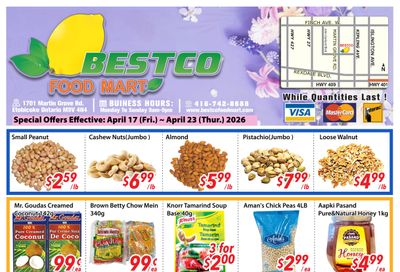 BestCo Food Mart (Etobicoke) Flyer April 17 to 23
