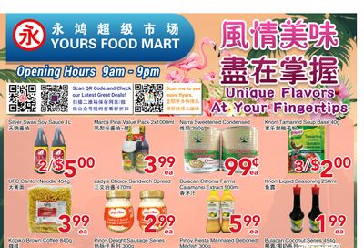 Yours Food Mart Flyer April 17 to 23