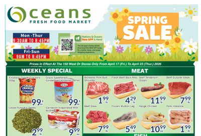 Oceans Fresh Food Market (Brampton) Flyer April 17 to 23