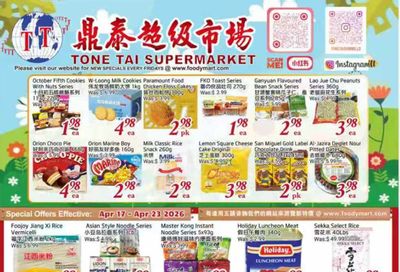 Tone Tai Supermarket Flyer April 17 to 23