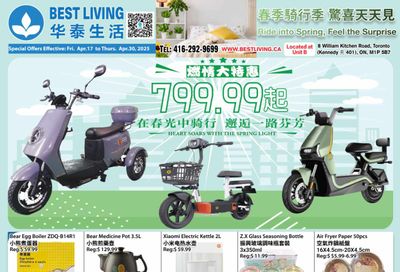 Best Living Flyer April 17 to 30