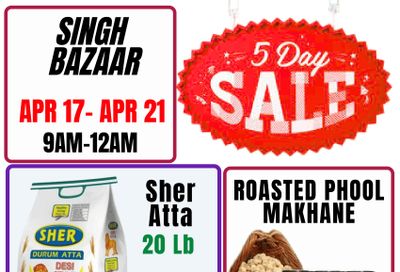 Singh Bazaar Flyer April 17 to 21