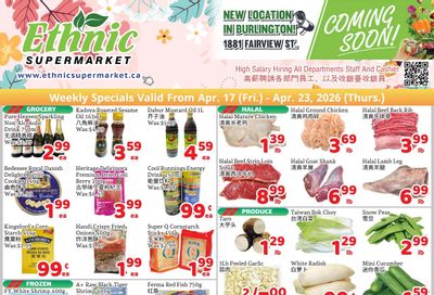 Ethnic Supermarket (Milton) Flyer April 17 to 23