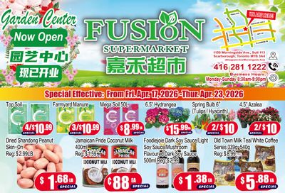Fusion Supermarket (Scarborough) Flyer April 17 to 23
