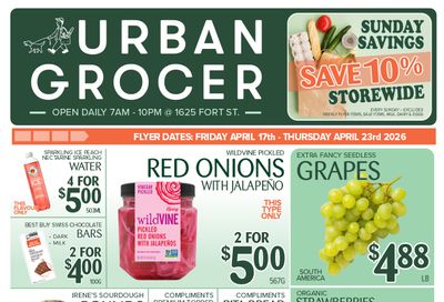 Urban Grocer Flyer April 17 to 23