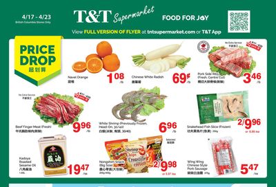 T&T Supermarket (BC) Flyer April 17 to 23