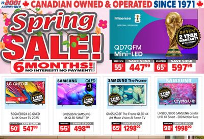 2001 Audio Video Flyer April 17 to 23
