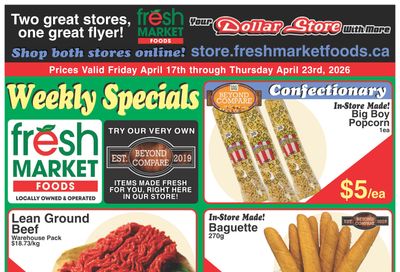 Fresh Market Foods Flyer April 17 to 23