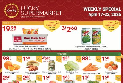 Lucky Supermarket (Edmonton) Flyer April 17 to 23