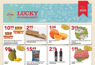 Lucky Supermarket (Edmonton) Flyer June 26 to July 2