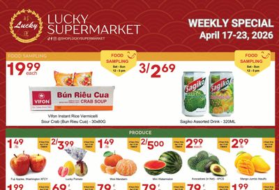 Lucky Supermarket (Surrey) Flyer April 17 to 23