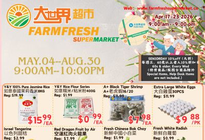 Farm Fresh Supermarket Flyer April 17 to 23