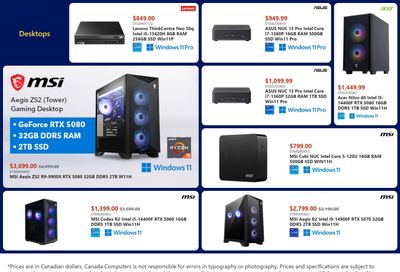 Canada Computers Flyer April 17 to 23